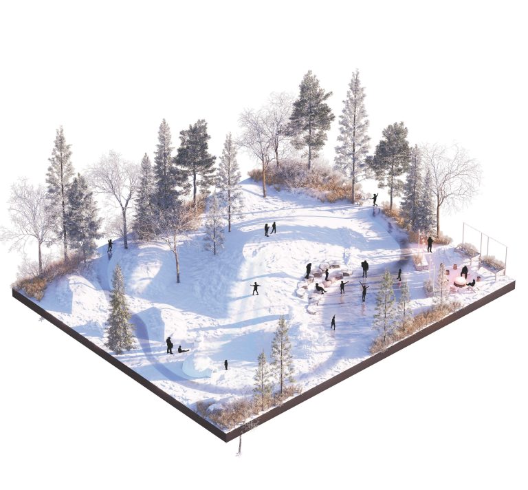 Appareil Architecture & Collectif Escargo - Le Carroussel -Axonométrie 03