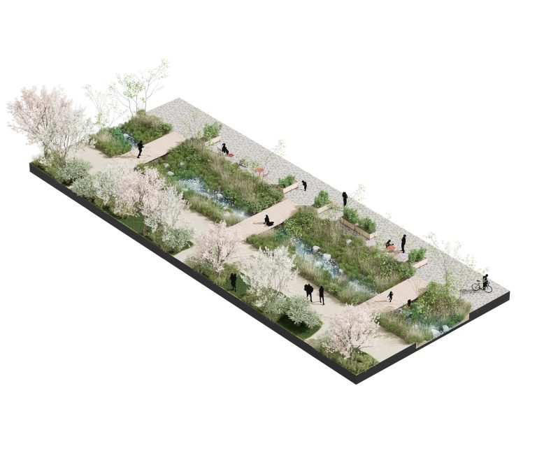 Appareil Architecture & Collectif Escargo - Le Carroussel -Axonométrie 05