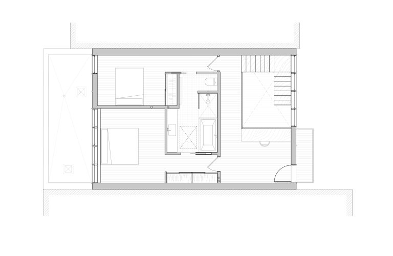 APPAREIL Architecture -Plan 2D 2e etage-Les sillages-01